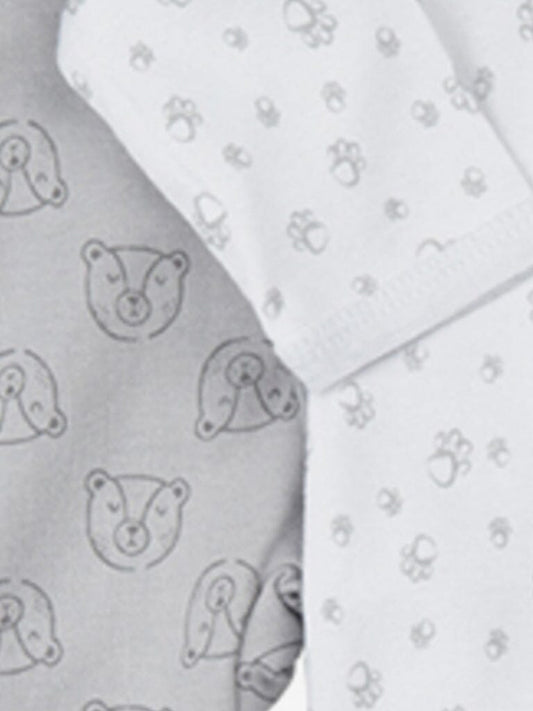 Pack of 2 Pippi Sleepsuits - Bears Sleepsuit / Babygrow Pippi 