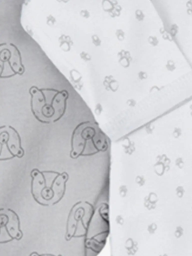 Pack of 2 Pippi Sleepsuits - Bears Sleepsuit / Babygrow Pippi 