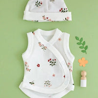 Incubator Vest & Round Hat Set, Beautiful Bloom Set Tiny & Small 