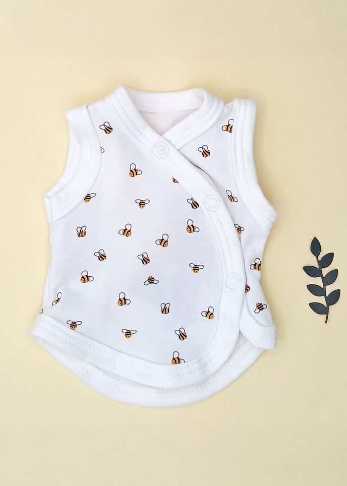 Premature baby Incubator Vest, Buzzy Bees