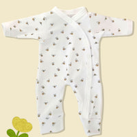 Unisex Premature Baby Sleepsuit, Buzzy Bees Sleepsuit / Babygrow Tiny & Small 