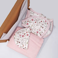 Blossom Gift Box - Incubator Vest, Hat & Muslin Gift Set Little Mouse Baby Clothing & Gifts 