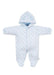 Blue Starry Snowsuit, Bear Ears on Hood Dandelion