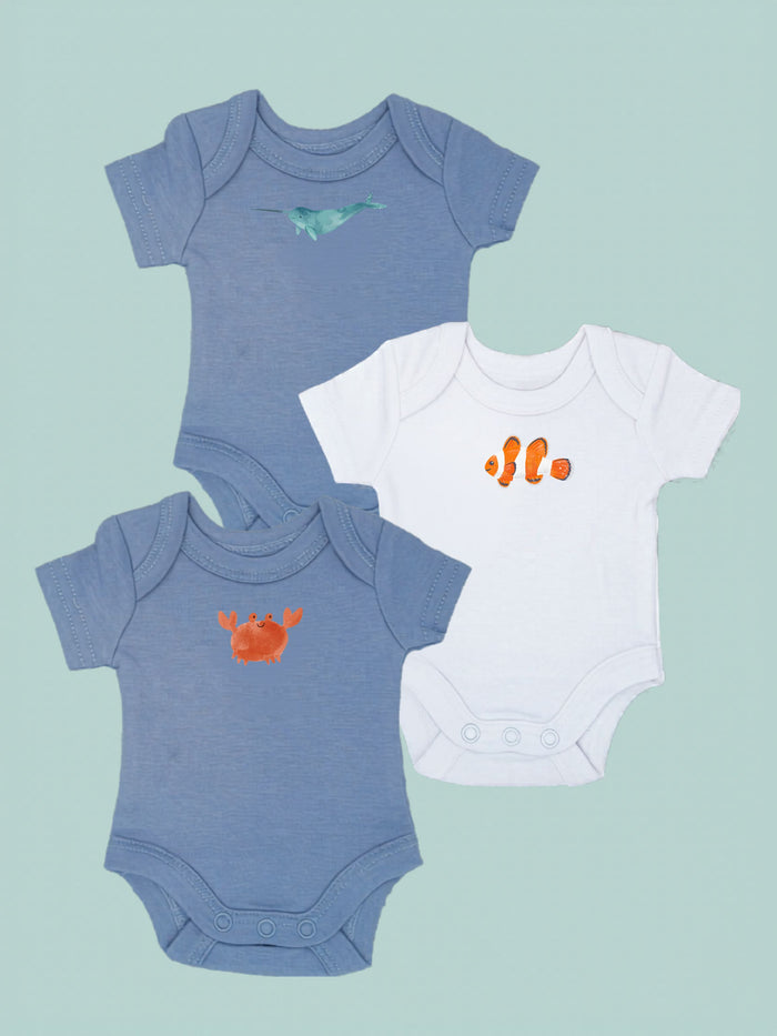 Sea Life Premature Vests - 3 Pack