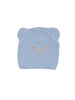 Blue Knitted Teddy Hat - Hat - Tiny Baby