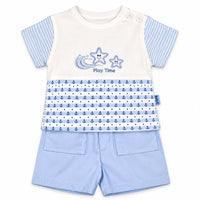 Premature Blue T-Shirt & Shorts Set - Play Time