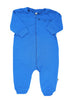 Blue Skull and Crossbones Footless Babygrow - Sleepsuit / Babygrow - Pippi