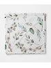 Muslin Swaddle Blanket, organic - Botanical Leaf - Muslin - Banks-Lyon Botanical