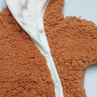 Brown Bear Pramsuit, Tiny Baby & Premature Tiny & Small