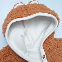 Brown Bear Pramsuit, Tiny Baby & Premature Tiny & Small
