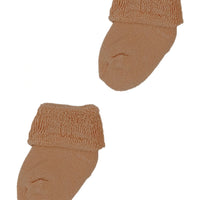 Mustard Stay-on Towelling Premature Baby Socks Little Mouse Baby Clothing & Gifts