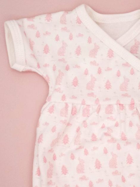 Dress, Bunny Meadow, Premium 100% Organic Cotton Tiny & Small