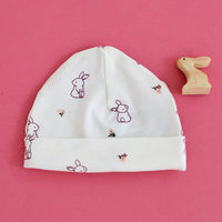 Preemie Round Hat, Flower Bunny Hat Tiny & Small 