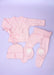 Super Cute 4 Piece Bunny Set - Pink Outfit Little Lumps 