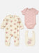 Butterfly 3 Piece Layette Set Set Rock a Bye Baby 