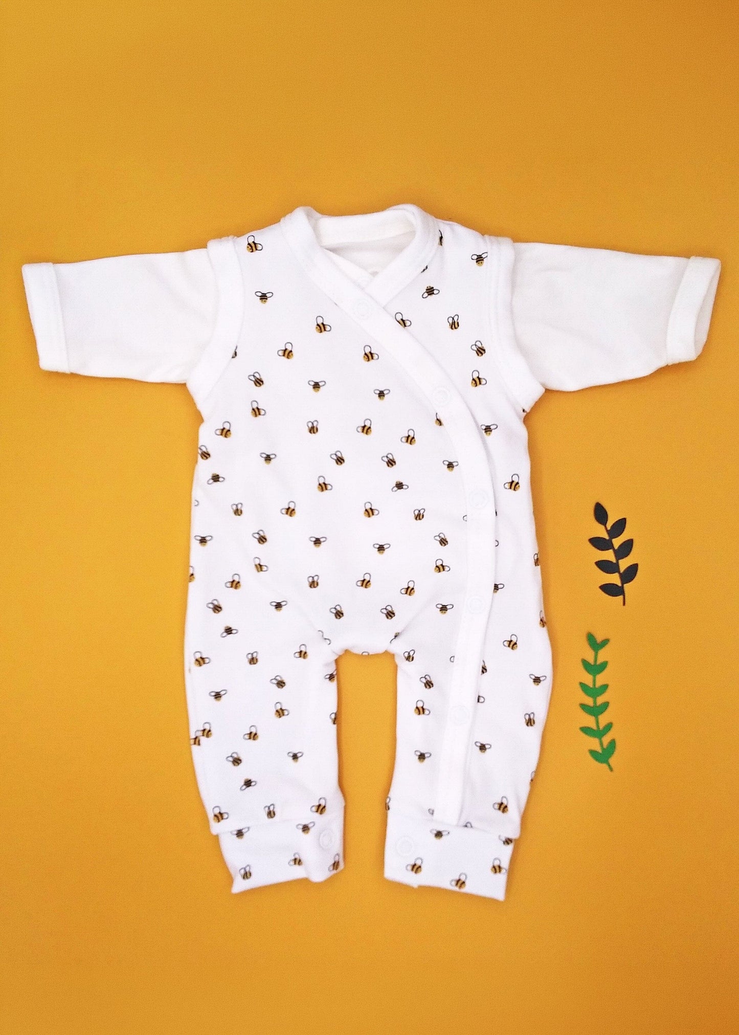 Dungaree & Top Set, Buzzy Bees Dungaree Tiny & Small 
