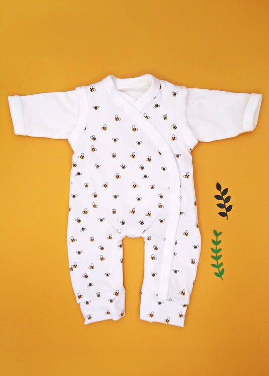 Dungaree & Top Set, Buzzy Bees Dungaree Tiny & Small 