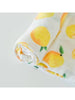 Muslin Swaddle Baby Blanket, Organic - Lemon - Swaddle Blanket - Geople