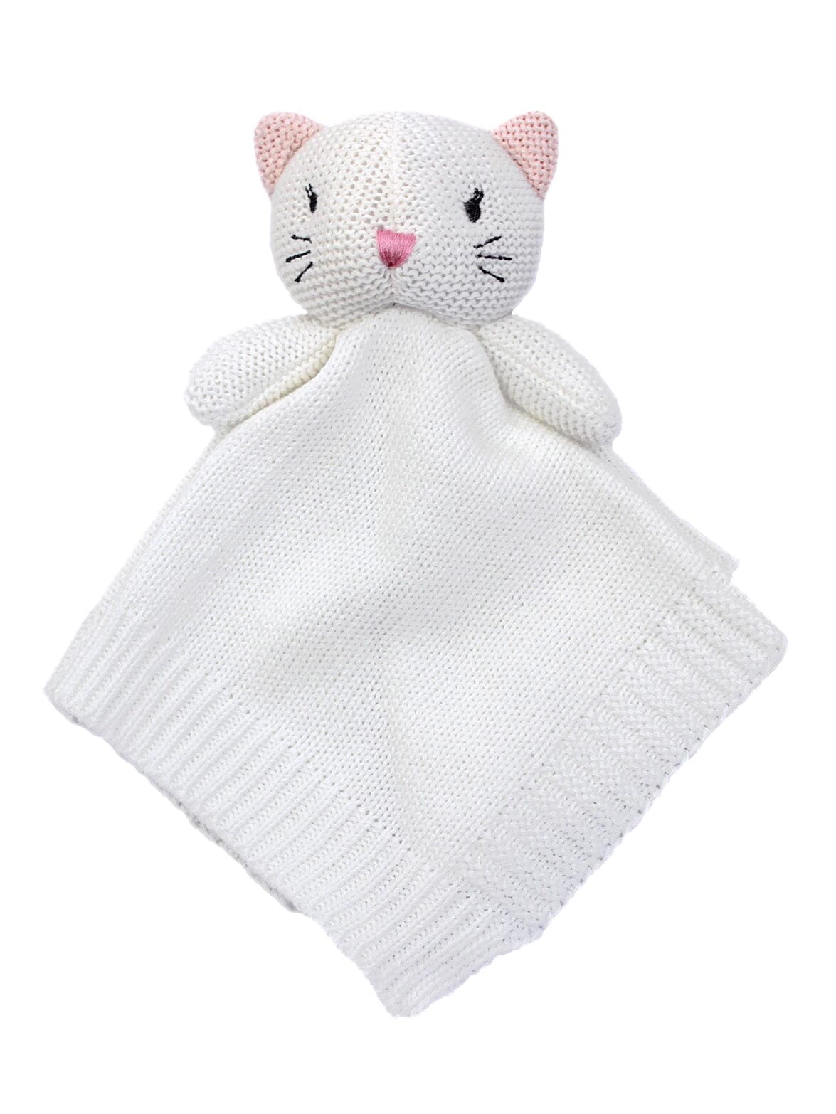 Knitted Comforter - Cat - Comforter - Hugs and Kisses