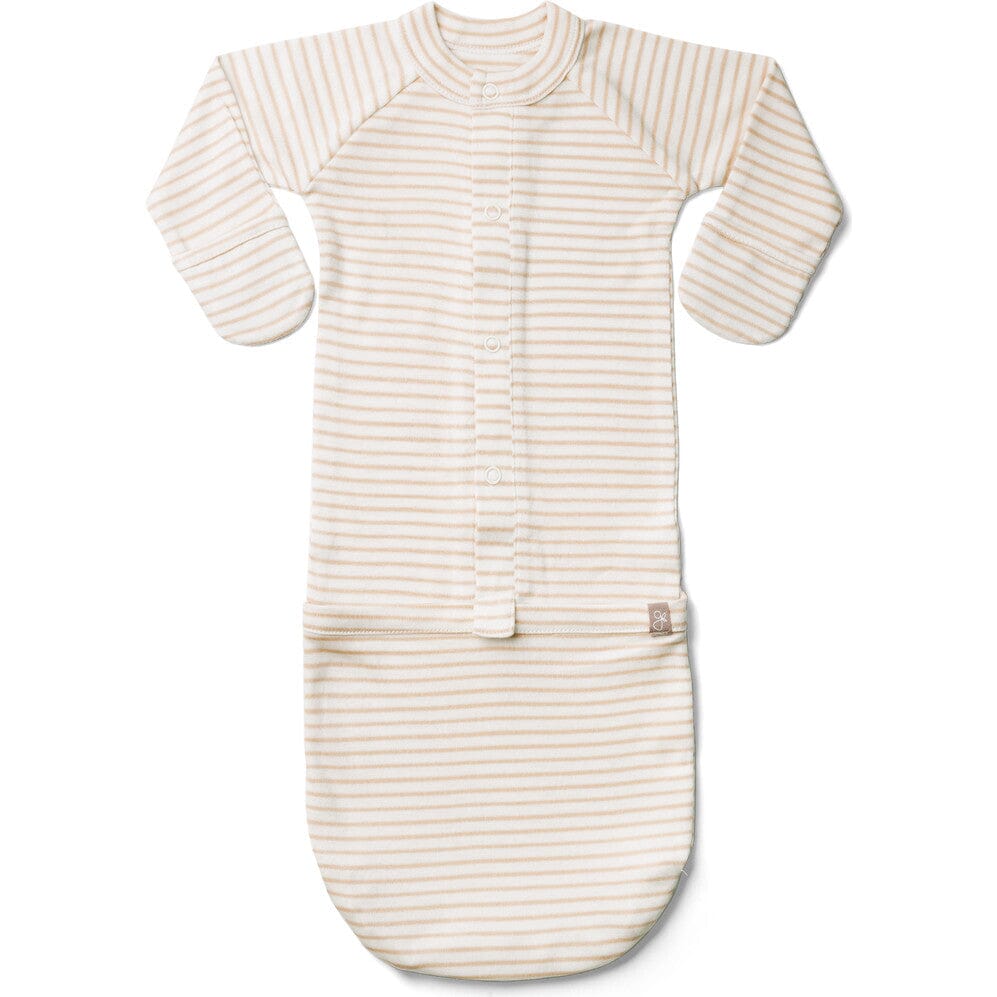 Baby Sleeping Bag / Gown - Dune Stripe Sleeping Bag Goumikids 