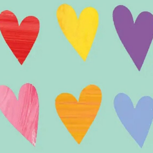 Heart themed newborn baby clothes