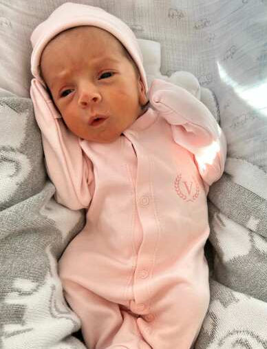 Visara 4 Piece Set Set; Top, Trousers, Bodysuit and Hat - Pink Outfit Visara 