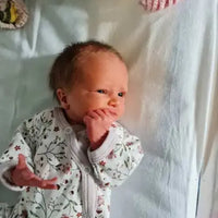 Sleepsuit for Premature Babies, Blossom Sleepsuit / Babygrow Tiny & Small 