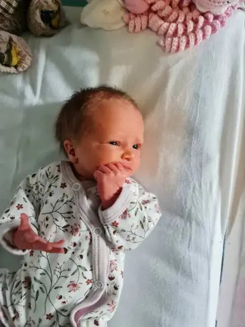 Sleepsuit for Premature Babies, Blossom Sleepsuit / Babygrow Tiny & Small 