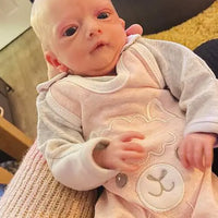 Early Baby Top & Alpaca Footed Dungarees Set Dungaree EEVI 