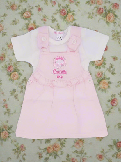 "Cuddle Me" Top & Dress Set Tiny Chick