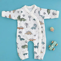 Dinosaur Buddies Gift Box -Sleepsuit, Toy, Muslin & Card Gift Set Tiny & Small 