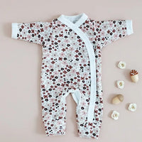 Sleepsuit, Ditsy Floral, NICU & Premature Babies Sleepsuit / Babygrow Tiny & Small 