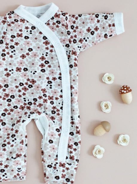 Sleepsuit, Ditsy Floral, NICU & Premature Babies Tiny & Small
