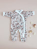 Sleepsuit, Ditsy Floral, NICU & Premature Babies - Sleepsuit / Babygrow - Tiny & Small