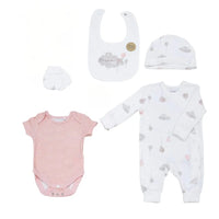 Organic 5 Piece Layette Set "Dream" Set HomeGrown Baby 