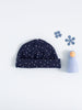 Load image into Gallery viewer, Premature Baby Hat, Blue, Midnight Snow - Hat - Tiny &amp; Small