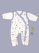 Dungaree & Top Set, Acorn Wood - Blue Trim Dungaree Tiny & Small 
