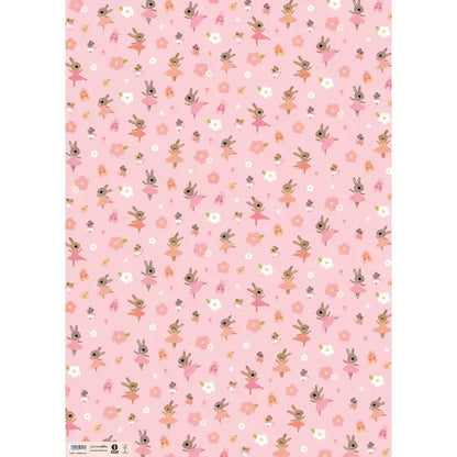 Gift Wrap Cards & Gift Wrap Little Mouse Baby Clothing & Gifts Ballet Bunnies 