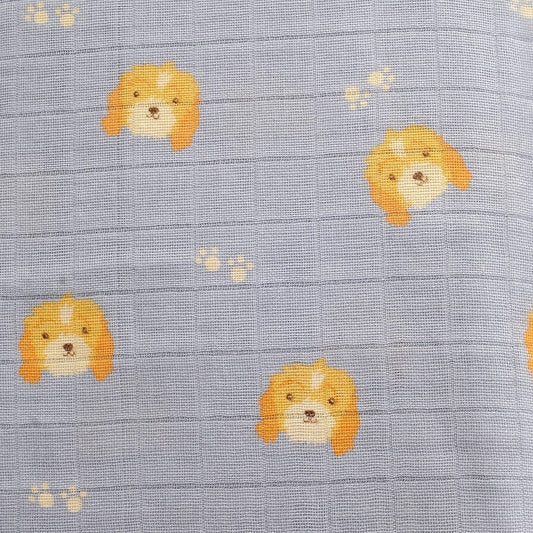 Ziggle Muslin - Cockapoo - 80 x 80 cm Swaddle Blanket Ziggle Baby 