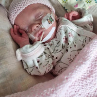Sleepsuit for Premature Babies, Blossom Sleepsuit / Babygrow Tiny & Small 