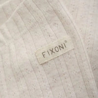 White Sand Patterned Trousers Trousers / Leggings Fixoni 