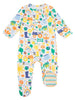 Piccalilly Zip-up Footed Sleepsuit - Potting Shed (Newborn up to 10lbs) - Sleepsuit / Babygrow - Piccalilly