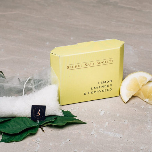 Lemon, Lavender and Poppyseed Mineral Bath Infusion - WAITING FOR IT TO ARRIVE! Parent Gift Banks-Lyon Botanical 