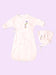 Flower Fairy Baby Bereavement Gown & Bonnet, Organic (Burial Gown) Bereavement gown Tiny & Small 