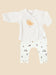 Organic Cotton Premature Baby Wrap Top & Trouser Set - Farmtime