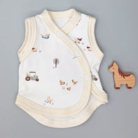 Premature Baby Incubator Vest, Farmtime Bodysuit / Vest Tiny & Small 