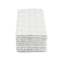Grey Acorn Cotton Muslin - 70cm x 70cm (One Muslin) Muslin Muslinz 