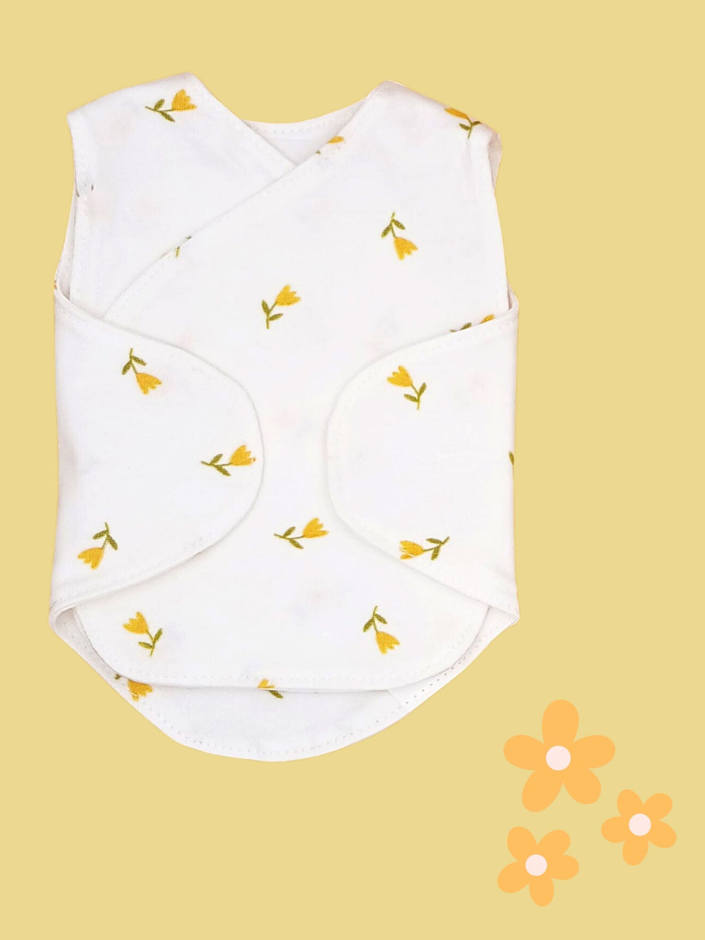 2 Pack Incubator Vests, Organic Cotton, Bumble & Bloom Bodysuit / Vest Little Dreamer 