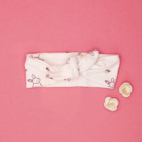 Premature Baby Headband, Floral Bunny Headband Tiny & Small 