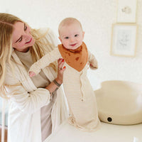 Baby Sleeping Bag / Gown - Dune Stripe Sleeping Bag Goumikids 